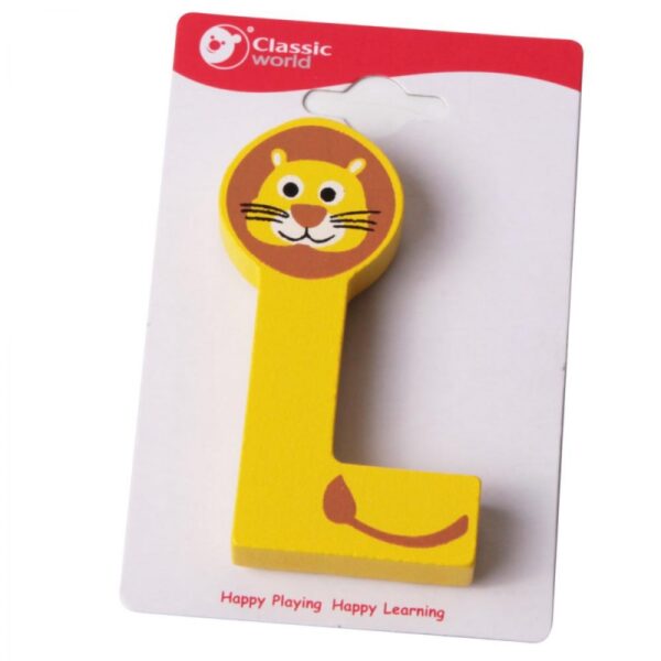 CLASSIC WORLD Drewniana Literka L-01 CLASSIC WORLD Drewniana Literka L-01