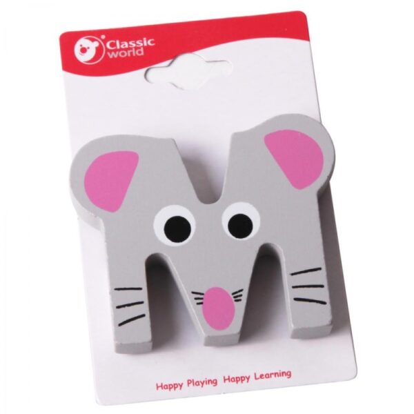 CLASSIC WORLD Wooden Letter M-01