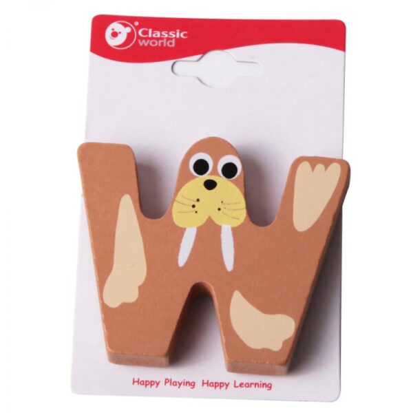 CLASSIC WORLD Drewniana Literka W-01