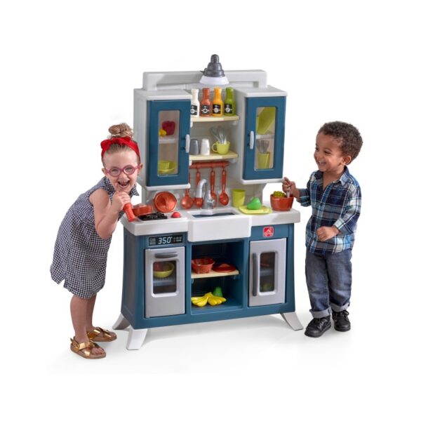 STEP2 Nowoczesna Realistyczna Kuchnia dla Dzieci z Wieloma Akcesoriami-01 STEP2 Nowoczesna Realistyczna Kuchnia dla Dzieci z Wieloma Akcesoriami-01
