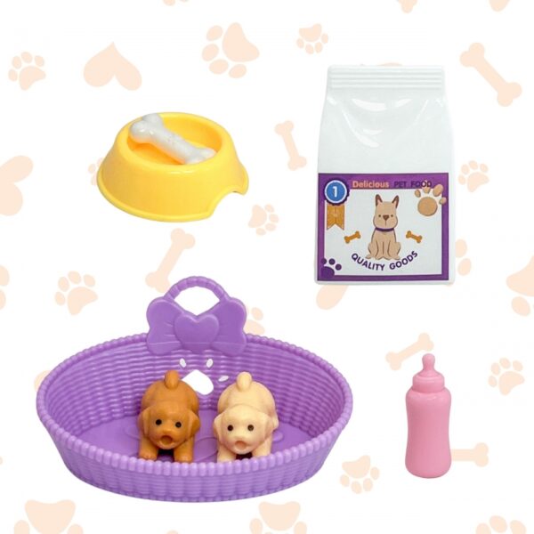 WOOPIE ROYAL Zestaw Laleczka z Uroczymi Szczeniaczkami i Akcesoriami-02