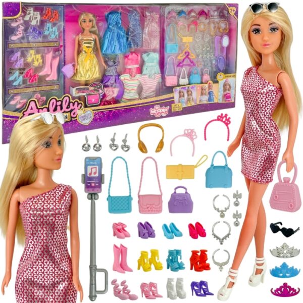 WOOPIE ROYAL Lalka Lili Modelka Stylistka Modowa z Akcesoriamii-01 WOOPIE ROYAL Lalka Lili Modelka Stylistka Modowa z Akcesoriamii-01