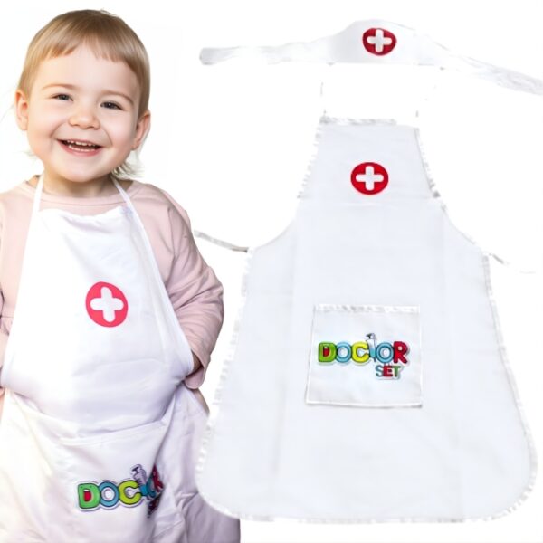 WOOPIE Strój Pielęgniarki Kitel Fartuszek z Czepkiem Pielęgniarki-01 WOOPIE Strój Pielęgniarki Kitel Fartuszek z Czepkiem Pielęgniarki-01