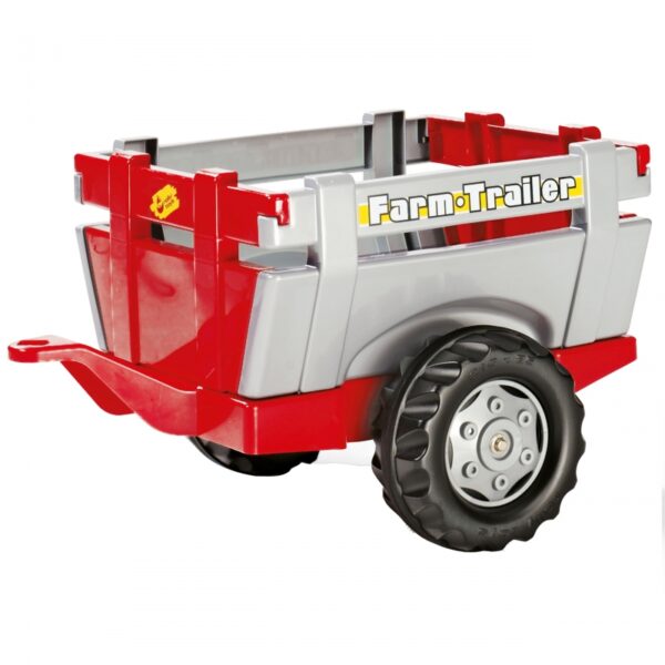 Rolly Toys rollyTrailer Przyczepa do traktora Otwierane Burty-01 Rolly Toys rollyTrailer Przyczepa do traktora Otwierane Burty-01