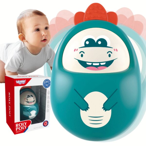 WOOPIE BABY Wańka Wstańka Dinozaur z Melodyjkami-01 WOOPIE BABY Wańka Wstańka Dinozaur z Melodyjkami-01