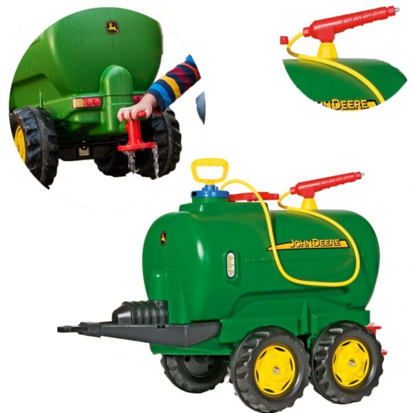 Rolly Toys rollyTanker John Deere cysterna dwuosiowa + pompka-01 Rolly Toys rollyTanker John Deere cysterna dwuosiowa + pompka-01