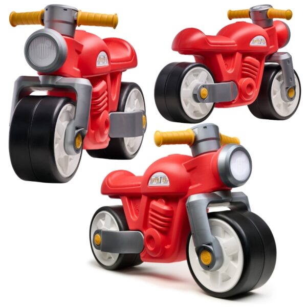 FALK Jeździk Biegowy Ciche Koła Motor Prem1er Retro Czerwony 1+-01 FALK Jeździk Biegowy Ciche Koła Motor Prem1er Retro Czerwony 1+-01