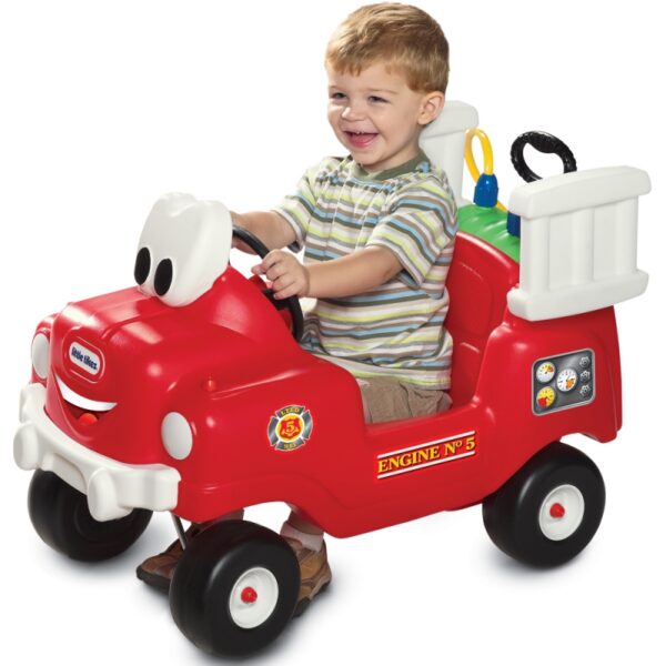 Little Tikes Auto Jeździk Straż Pożarna z Pompką Samochód-01 Little Tikes Auto Jeździk Straż Pożarna z Pompką Samochód-01