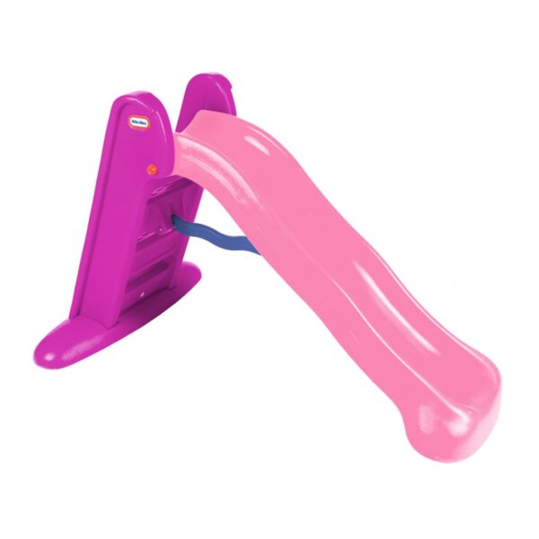 Little Tikes Duża Różowa zjeżdżalnia 150 cm-01