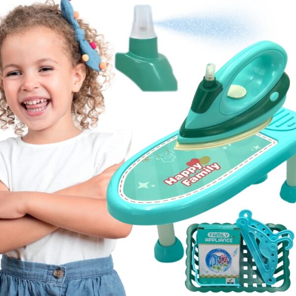 WOOPIE Zestaw do Prasowania 2w1 Deska Żelazko + Kosz na Pranie 6 el.-01