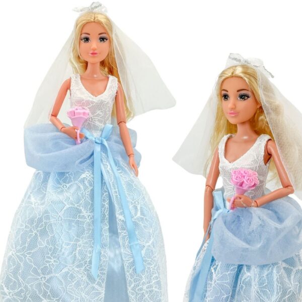 WOOPIE ROYAL Lalka Modowa LILY Panna Młoda z Tortem-01 WOOPIE ROYAL Lalka Modowa LILY Panna Młoda z Tortem-01