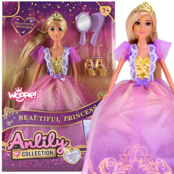WOOPIE ROYAL Lalka Lili Księżniczka z Długimi Włosami i Akcesoriami-01 WOOPIE ROYAL Lalka Lili Księżniczka z Długimi Włosami i Akcesoriami-01
