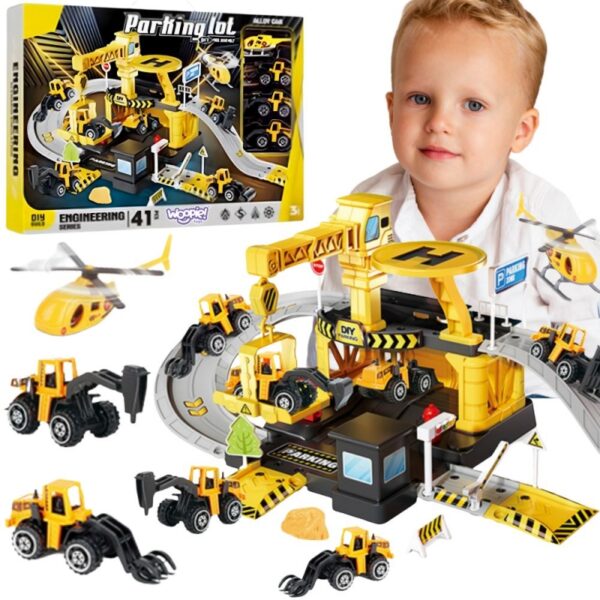 WOOPIE Garaż Parking Roboty Drogowe 41el.-01 WOOPIE Garaż Parking Roboty Drogowe 41el.-01