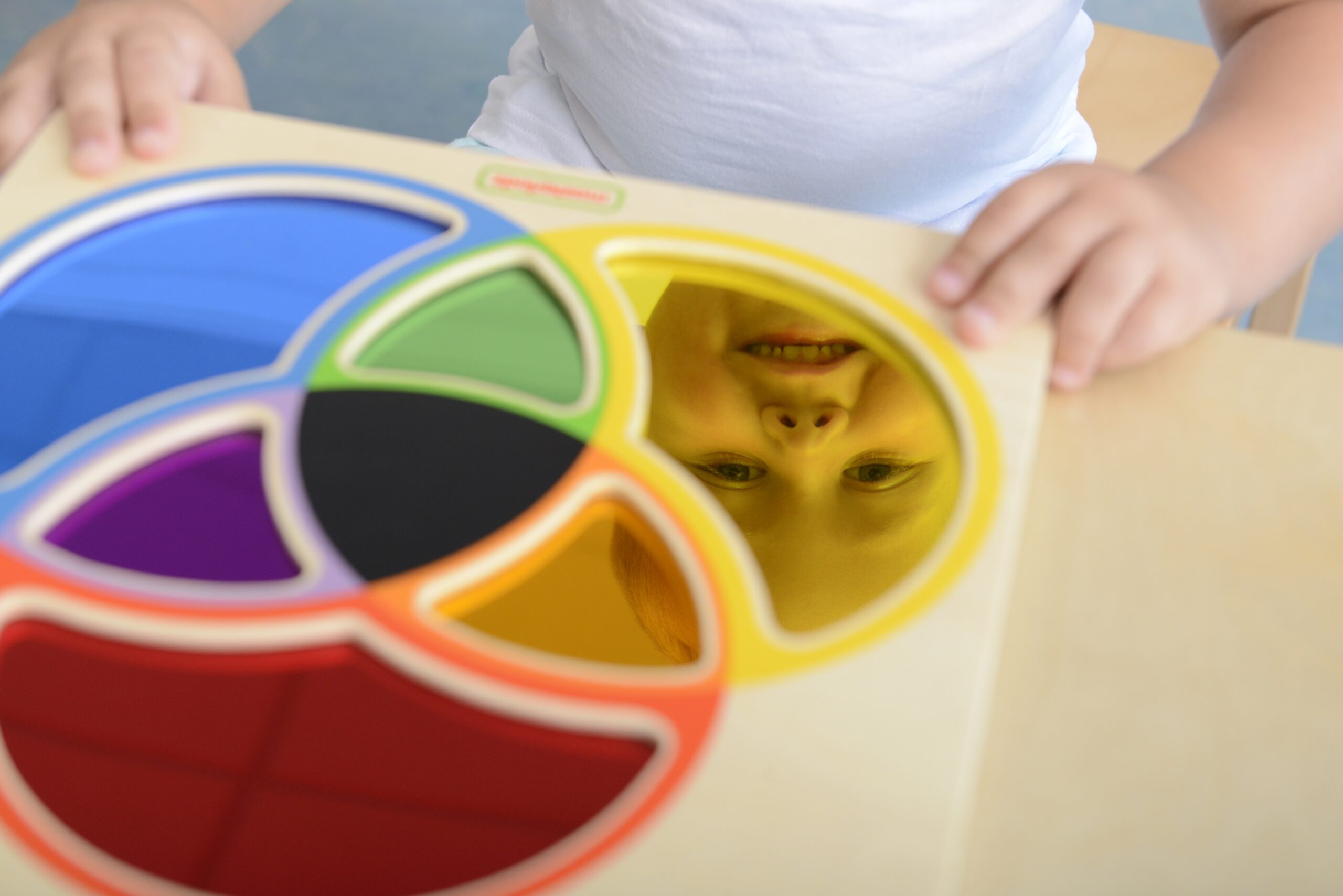 MASTERKIDZ Tablica Edukacyjna Lustro Nauka Mieszania Kolorów 4