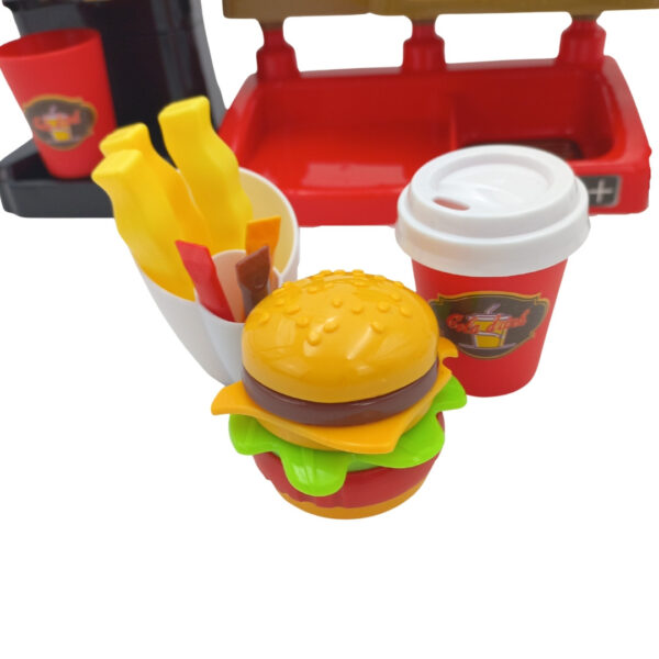 WOOPIE Fast Food XXL Sklep Restauracja Kasa + Dystrybutor Napojów - 008