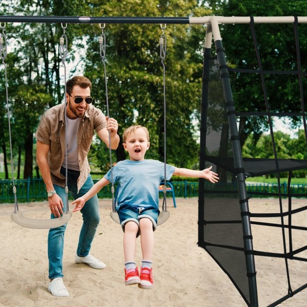 AXI Rodzinne Centrum Sportowe Huśtawki Siatka do Wspinaczki - 009
