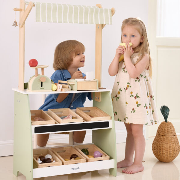 VIGA PolarB Drewniane Stoisko Targowe Stragan Sklep - 005