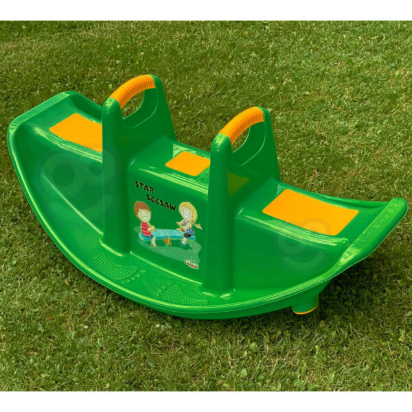 WOOPIE Bujak Wieloosobowy STAR Huśtawka Równoważna Zielona - 003