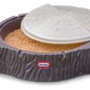 Little Tikes Duża Piaskownica Pień Drzewa Basen z Pokrywą - 001