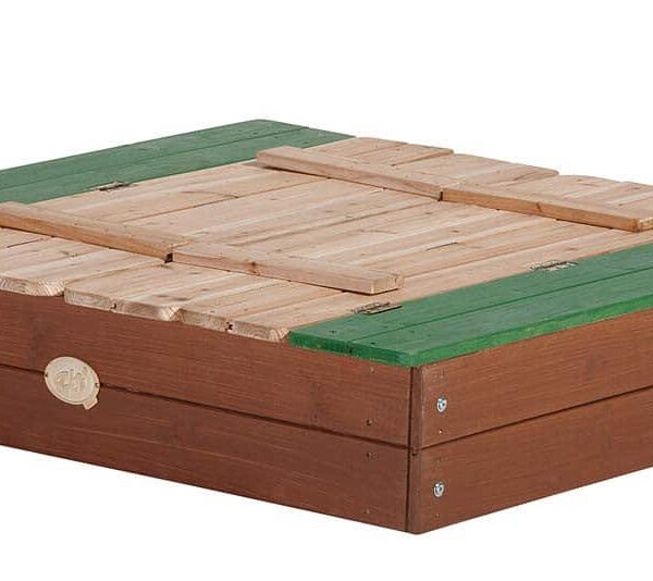 Drewniana piaskownica Ella Sandpit AXI z ławkami - 002