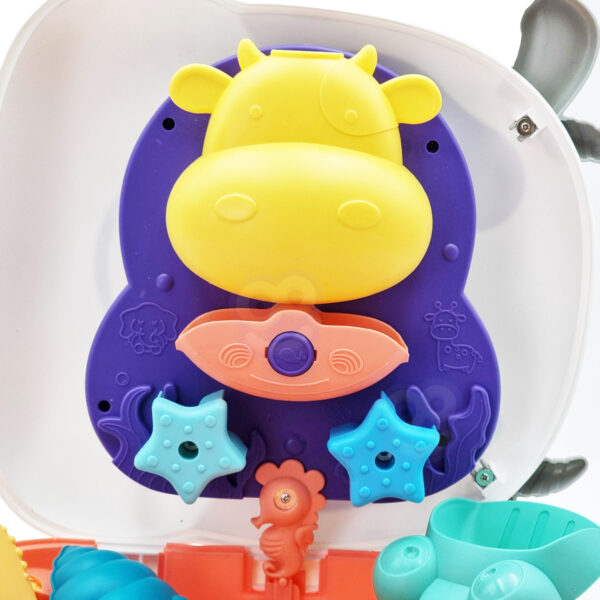 WOOPIE Zestaw do Piasku 3w1 Walizka Krówka Stolik Wodny - 011