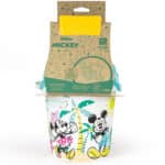 SMOBY Green Wiaderko Myszka Miki Minnie z akcesoriami do piasku i konewką z bioplastiku - 003