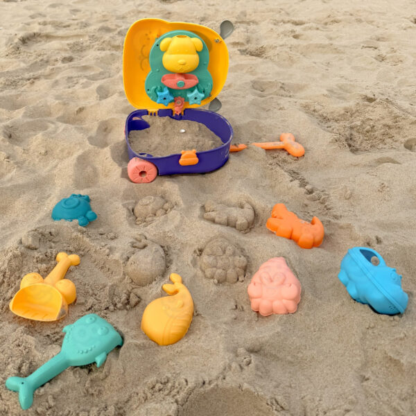 WOOPIE Zestaw do Piasku 3w1 Walizka Piesek Stolik Wodny - 003