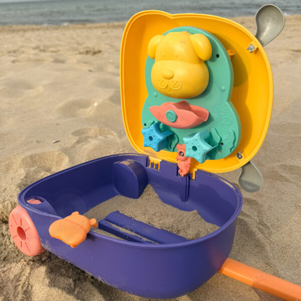 WOOPIE Zestaw do Piasku 3w1 Walizka Piesek Stolik Wodny - 005