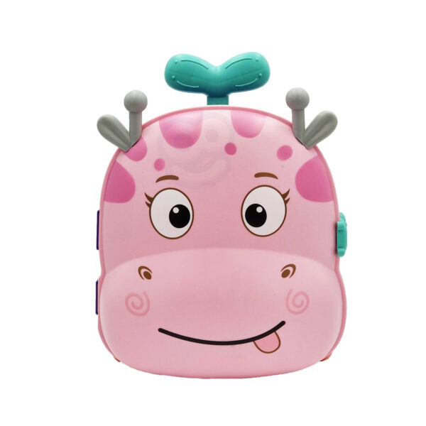 WOOPIE Zestaw do Piasku 3w1 Walizka  Jelonek + Zabawka Wodna - 008