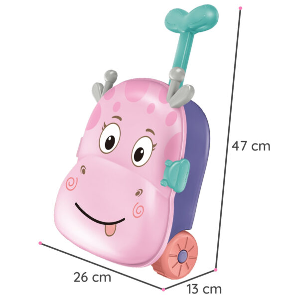 WOOPIE Zestaw do Piasku 3w1 Walizka  Jelonek + Zabawka Wodna - 011