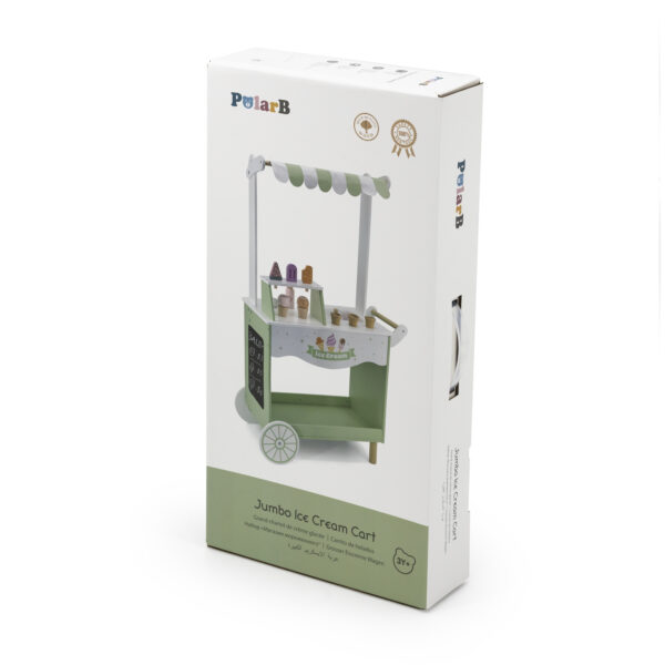 VIGA PolarB Drewniany Stragan z Lodami Lodziarnia Mobilna - 012