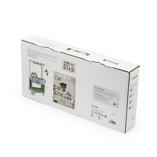 VIGA PolarB Drewniany Stragan z Lodami Lodziarnia Mobilna - 013