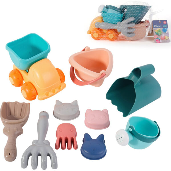 WOOPIE Zestaw do Piasku z Samochodzikiem 10 el. - 001
