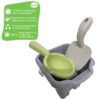 WOOPIE GREEN Zestaw do Piasku w Wiaderku Wieża 8 el. BIODEGRADOWALNY ORGANICZNY MATERIAŁ - 002