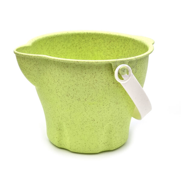 WOOPIE GREEN Zestaw do Piasku w Wiaderku z Samochodem 11 el. BIODEGRADOWALNY ORGANICZNY MATERIAŁ - 005