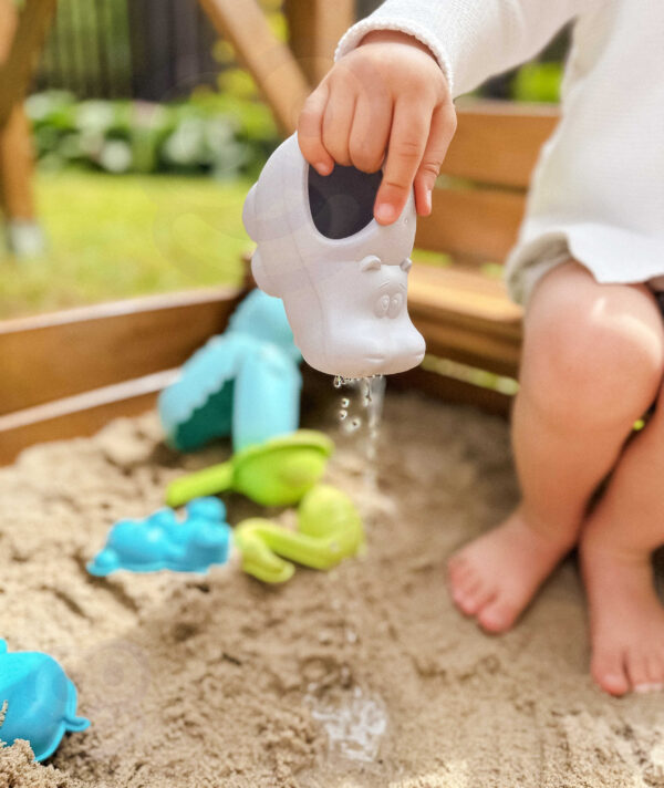 WOOPIE GREEN Zestaw do Piasku z Samochodzikiem 10 el. BIODEGRADOWALNY ORGANICZNY MATERIAŁ - 007