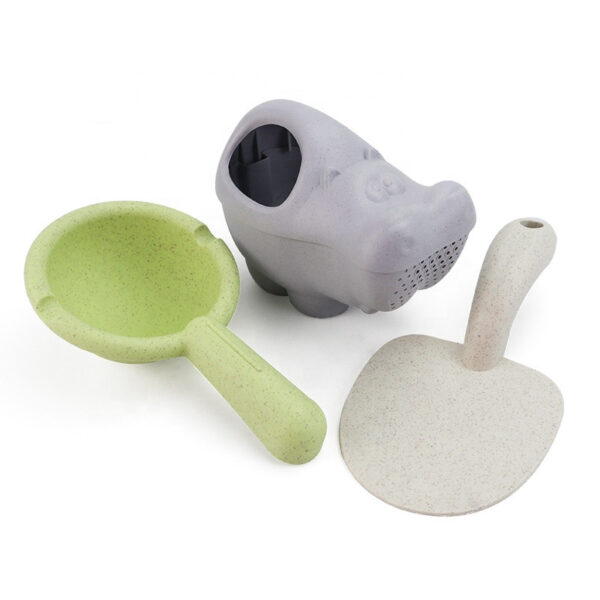 WOOPIE GREEN Zestaw do Piasku z Samochodzikiem 10 el. BIODEGRADOWALNY ORGANICZNY MATERIAŁ - 016