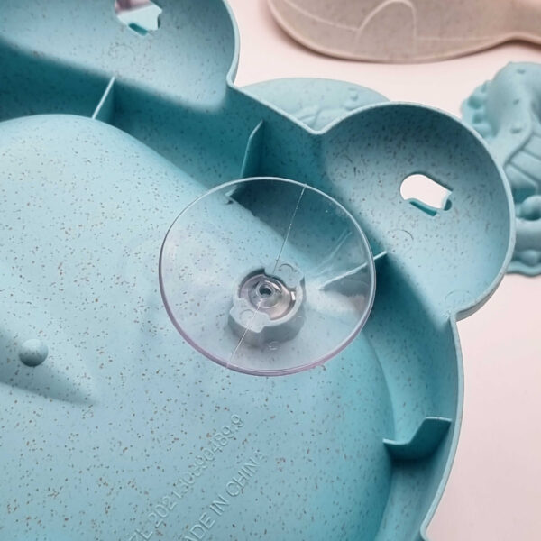 WOOPIE GREEN  Zestaw 2w1 do Piasku i Wanny Żółwik Niebieski 8 el. BIODEGRADOWALNY ORGANICZNY MATERIAŁ - 015