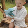 WOOPIE GREEN Krokodyl Łopatka Zbierak do Piasku i Wody Niebieska BIODEGRADOWALNY ORGANICZNY MATERIAŁ - 004