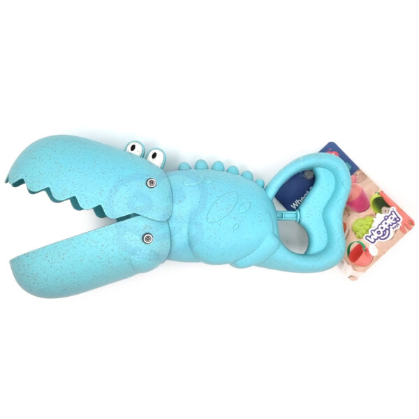 WOOPIE GREEN Krokodyl Łopatka Zbierak do Piasku i Wody Niebieska BIODEGRADOWALNY ORGANICZNY MATERIAŁ - 011