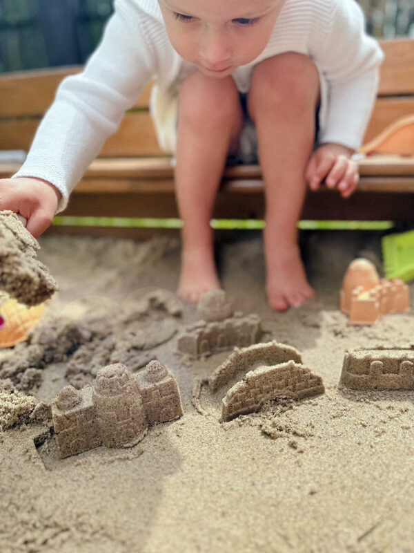 WOOPIE GREEN Zestaw do Piasku z Wózkiem 13 el. BIODEGRADOWALNY ORGANICZNY MATERIAŁ - 009