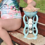 WOOPIE GREEN Zestaw do Piasku z Kołowrotkiem i Konewką 10 el. BIODEGRADOWALNY ORGANICZNY MATERIAŁ - 005