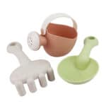 WOOPIE GREEN Zestaw do Piasku z Kołowrotkiem i Konewką 10 el. BIODEGRADOWALNY ORGANICZNY MATERIAŁ - 008
