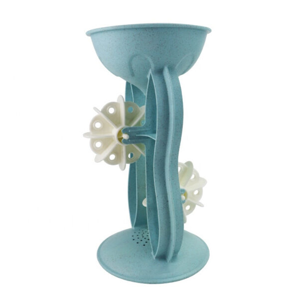 WOOPIE GREEN Zestaw do Piasku z Kołowrotkiem i Konewką 10 el. BIODEGRADOWALNY ORGANICZNY MATERIAŁ - 010