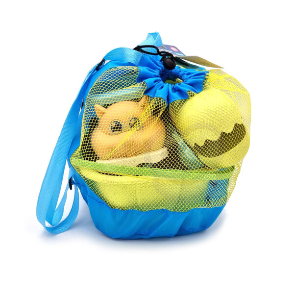 WOOPIE GREEN Zestaw do Piasku z Wiaderkiem i Łopatką Krokodyl w Plecaku 10 el. BIODEGRADOWALNY ORGANICZNY MATERIAŁ - 011