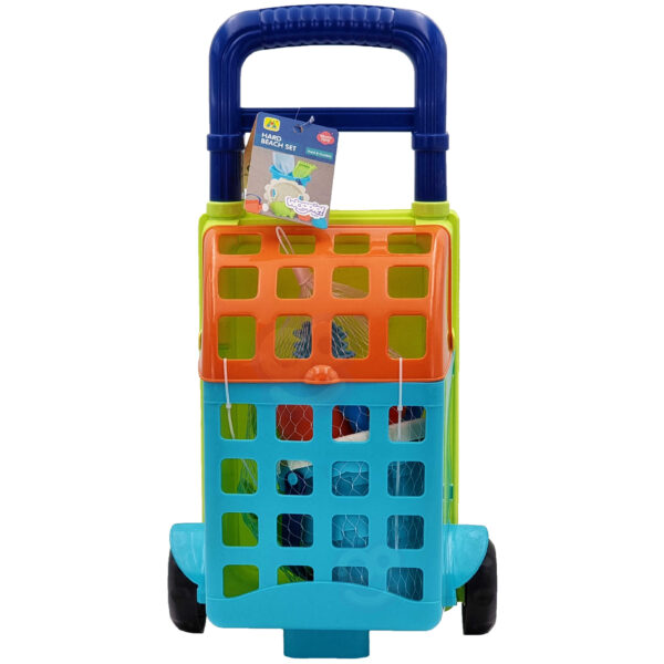 WOOPIE Zestaw do Piasku z Wózkiem 9 el. - 006