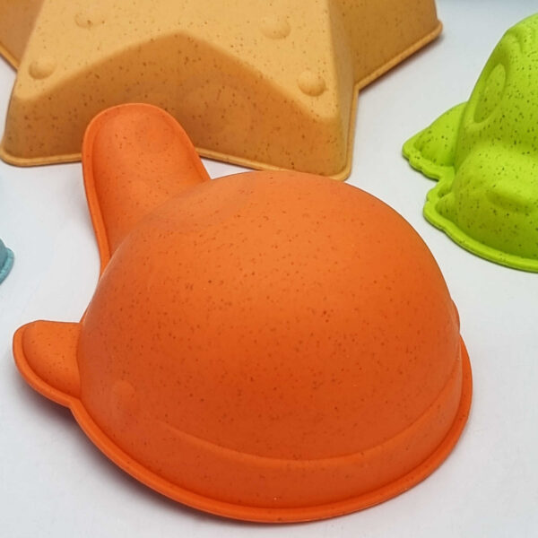 WOOPIE GREEN Zestaw do Piasku w Wiaderku 8 el. BIODEGRADOWALNY ORGANICZNY MATERIAŁ - 010