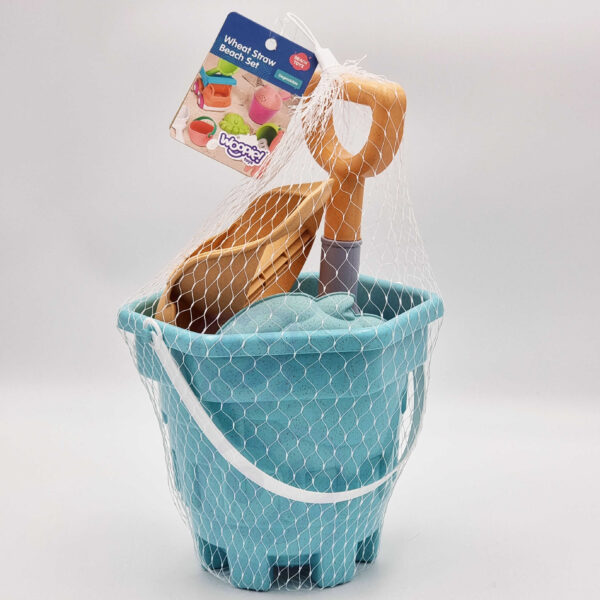 WOOPIE GREEN Zestaw do Piasku w Wiaderku 8 el. BIODEGRADOWALNY ORGANICZNY MATERIAŁ - 012