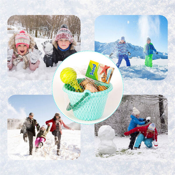 WOOPIE Zestaw do Piasku FUN ICE CREAM Lody 2w1 Fabryka Śnieżek 15 el. - 004