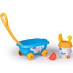 Zestaw do piasku z wózkiem Świnka Peppa zabawki plażowe - Smoby - 001